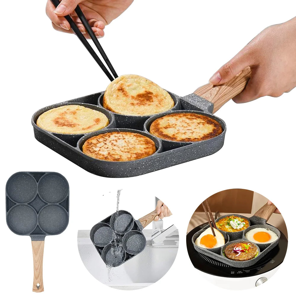 Omelet Pans Frying Pot Pan Thickened Omelet Pan Non-stick Egg Pancake Steak Pan Cooking Egg Ham Pans Breakfast Maker