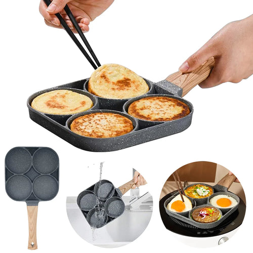 Omelet Pans Frying Pot Pan Thickened Omelet Pan Non-stick Egg Pancake Steak Pan Cooking Egg Ham Pans Breakfast Maker