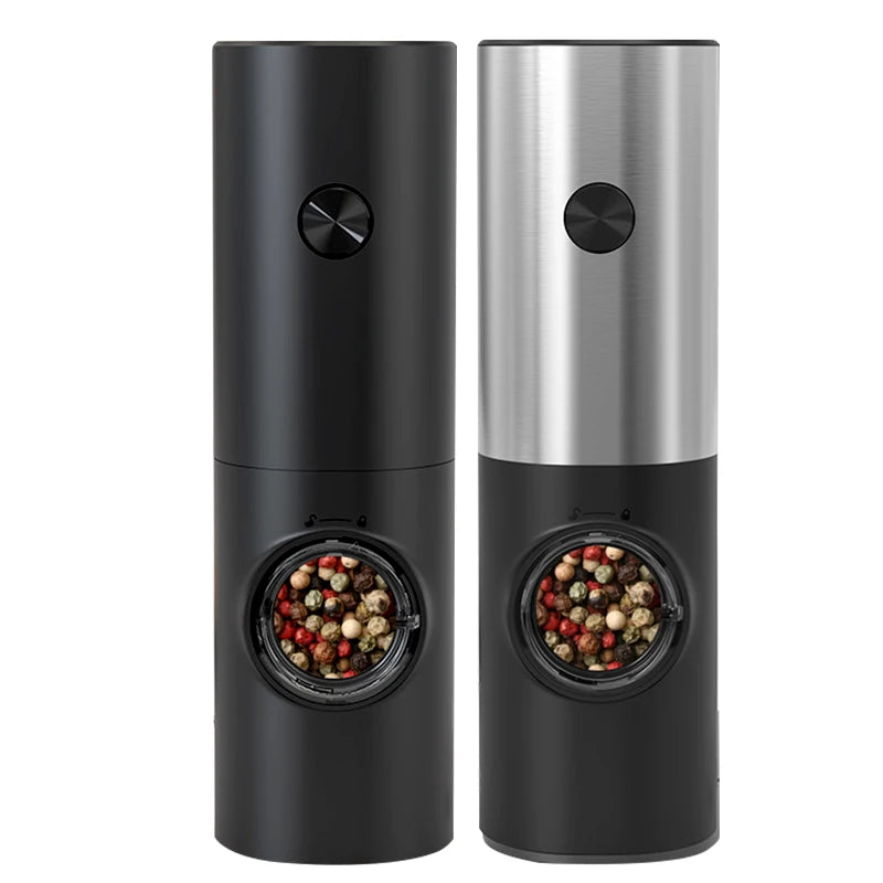 One-Hand Electric Salt & Pepper Grinder for Everyday Cooking